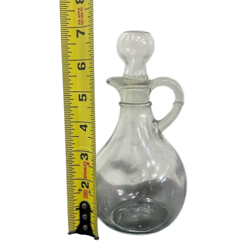 Clear Glass Oil Dispenser